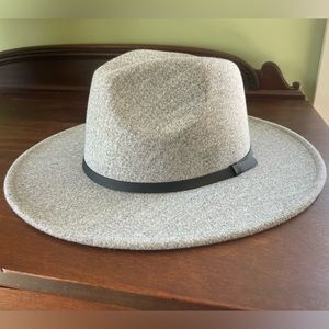 Grey XL Goodfellow & Co. wide brim fedora hat